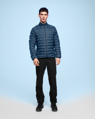 On Running hombres Marina/Negro chaqueta