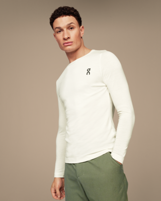 On Running hombres blanco Merino Long-T