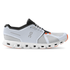 On Running hombres blanco/llama nube 5 empuje