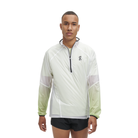 On Running hombres blanco/prado chaqueta cero
