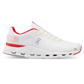 On Running hombres blanco/rojo forma de nube