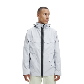 On Running hombres granizo chaqueta exploradora