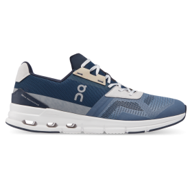 On Running hombres metal/azul marino nube