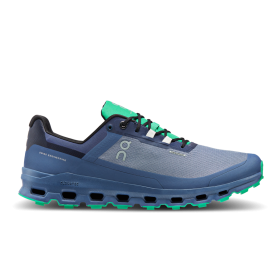 On Running hombres metal/mezclilla impermeable de CloudVista