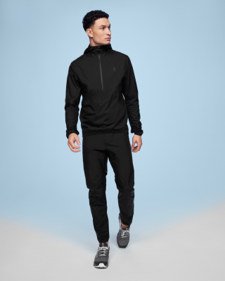 On Running hombres negro Anorak impermeable