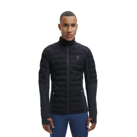 On Running hombres negro chaqueta climática