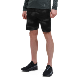 On Running hombres negro pantalones cortos híbridos lumos