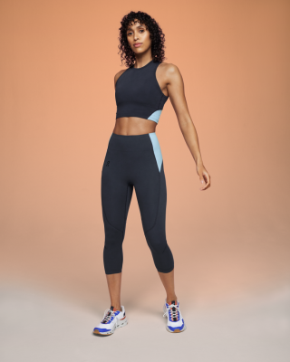 On Running mujer Armada/estratosfera Movimiento 3/4 medias