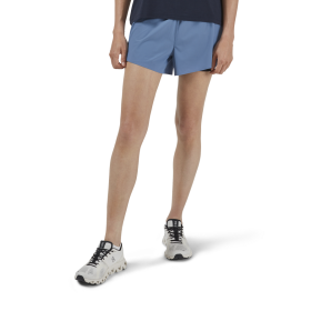 On Running mujer Cerulean/Negro corriendo pantalones cortos