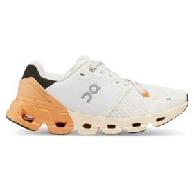 On Running mujer blanco/cobre Cloudflyer 4