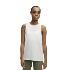 On Running mujer blanco tanque activo