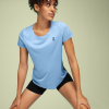 On Running mujer estratosfera/negro rendimiento-t