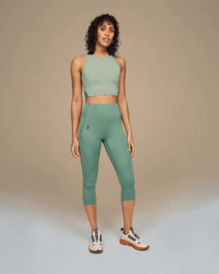 On Running mujer hiedra Movimiento 3/4 medias