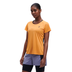 On Running mujer mango/negro rendimiento-t