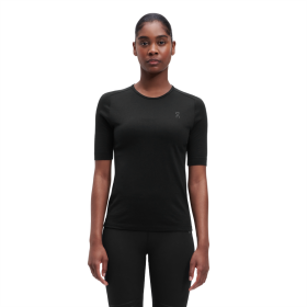 On Running mujer negro Merino-T