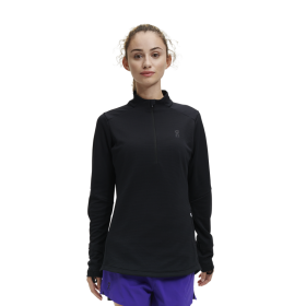 On Running mujer negro camisa clima