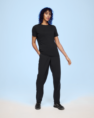 On Running mujer negro foco-T