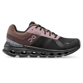 On Running mujer negro/uva impermeable de Cloudrunner