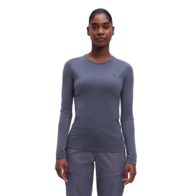 On Running mujer pedernal Merino Long-T
