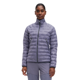 On Running mujer pedernal/mango chaqueta