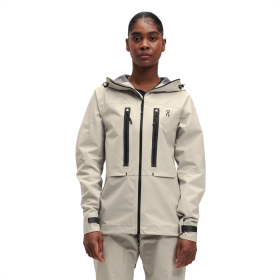 On Running mujer perla chaqueta de tormenta