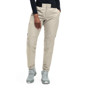 On Running mujer perla/negro pantalones de tormenta