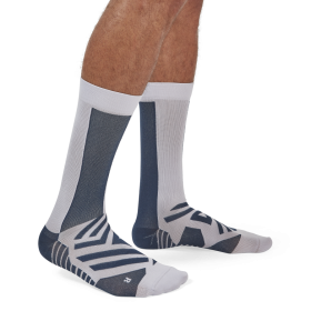 On Runningmarina/lila calcetín alto