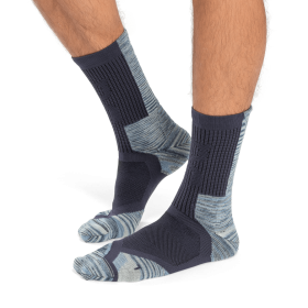 On Runningmedianoche/cobalto Calcetín Merino Explorer